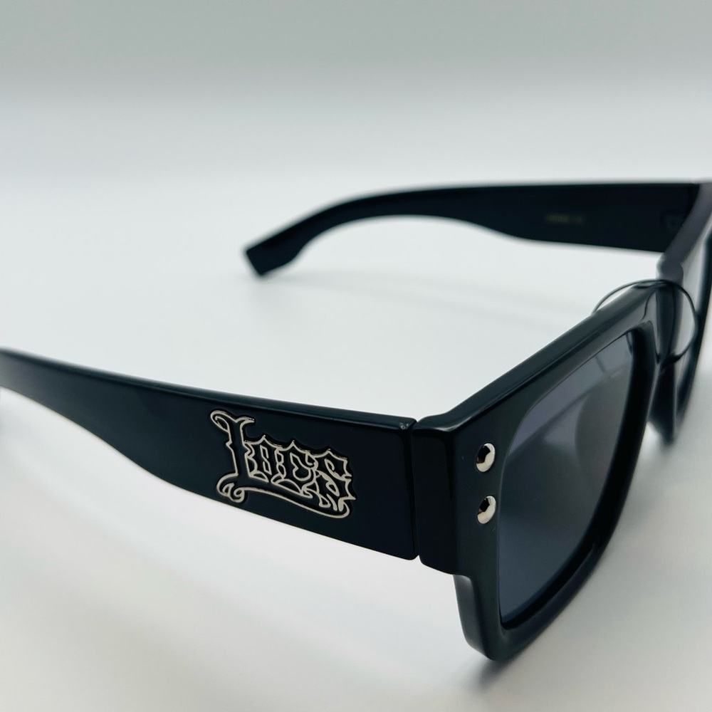 LOCS Hardcore Sunglasses. Black with a boxy look! New.